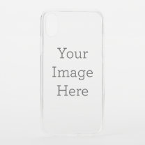 Create Your Own iPhone XS Clear UV Bumper Case