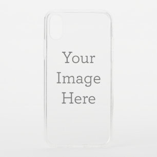Create Your Own iPhone XS Clear UV Bumper Case