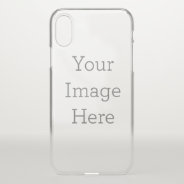 Create Your Own Iphone Xs Clearly Deflector Case at Zazzle