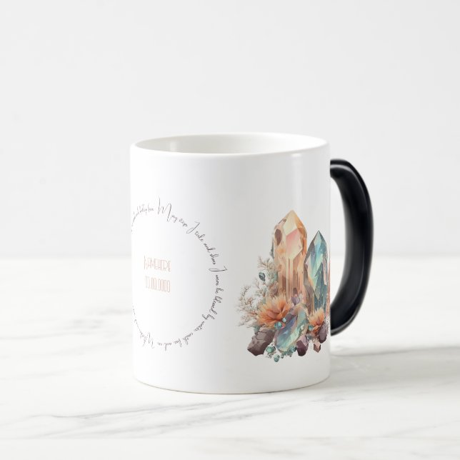 Create Your Own Iridescent Crystals Color Morph Mug (Front Right)