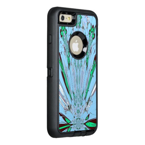 Create Your Own Italian blue Creative Heart design OtterBox Defender iPhone Case
