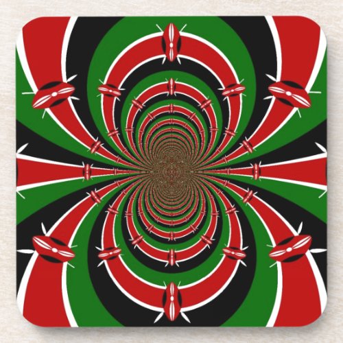 Create Your Own Jambo Habari  Kenya Hakuna Matata Drink Coaster