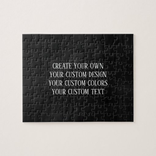 Create Your Own! Jigsaw Puzzle Zazzle