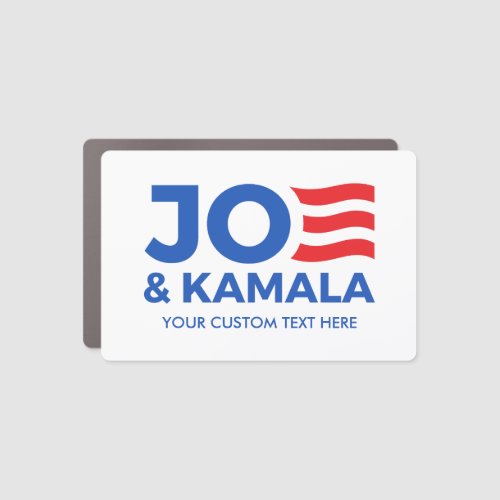 Create Your Own Joe and Kamala 2024 Car Magnet
