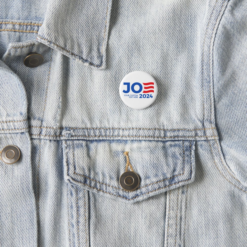 Disover Create Your Own Joe Biden 2024 Pin Buttons