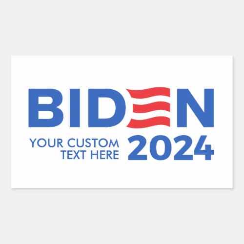 Create Your Own Joe Biden 2024 Rectangular Sticker