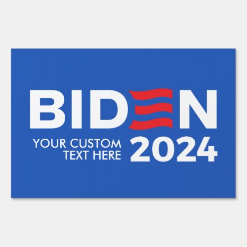 Create Your Own Joe Biden 2024 Sign