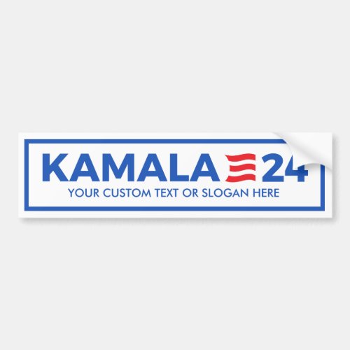 CREATE YOUR OWN KAMALA 2024 BUMPER STICKER