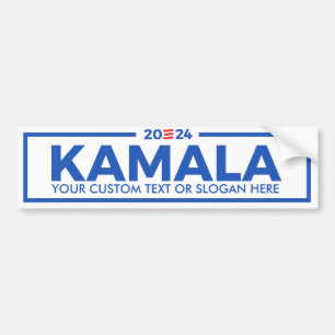 Create Your Own Kamala 2024 Bumper Sticker