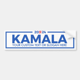 Create Your Own Kamala 2024 Bumper Sticker