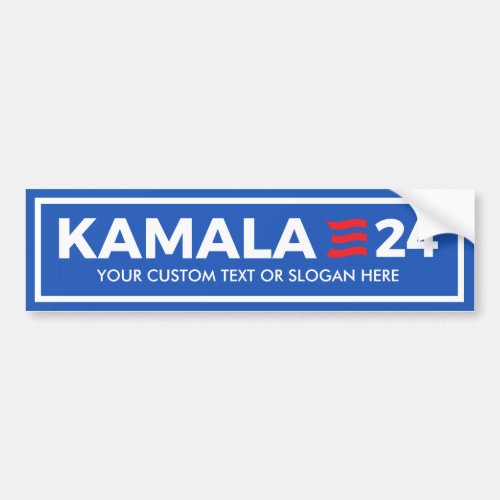 CREATE YOUR OWN KAMALA 2024 BUMPER STICKER