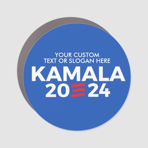 Create Your Own Kamala Harris 2024 Car Magnet