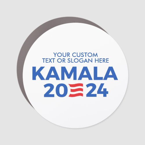 Create Your Own Kamala Harris 2024 Rectangular Sti Car Magnet