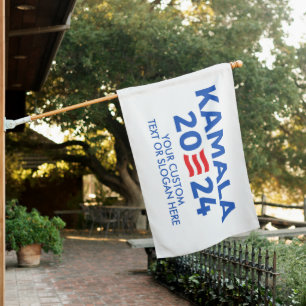 Create Your Own Kamala Harris 2024 Rectangular Sti House Flag