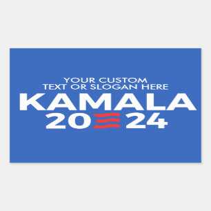 Create Your Own Kamala Harris 2024 Rectangular Sticker