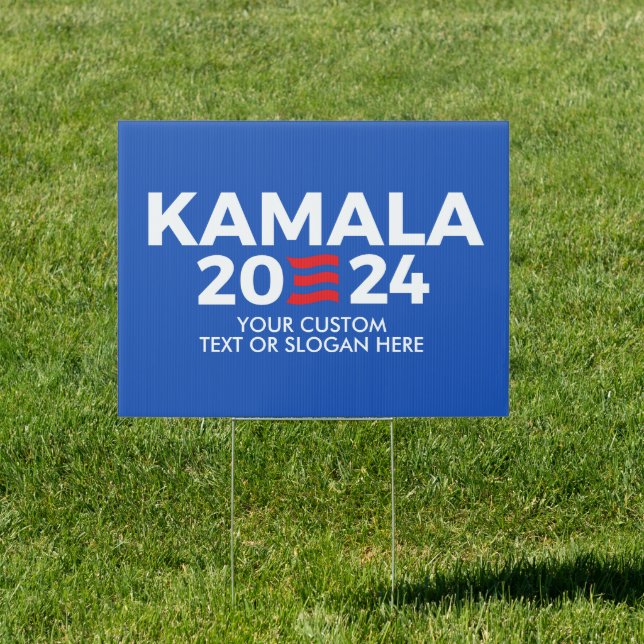 Create Your Own Kamala Harris 2024 Sign (Insitu)
