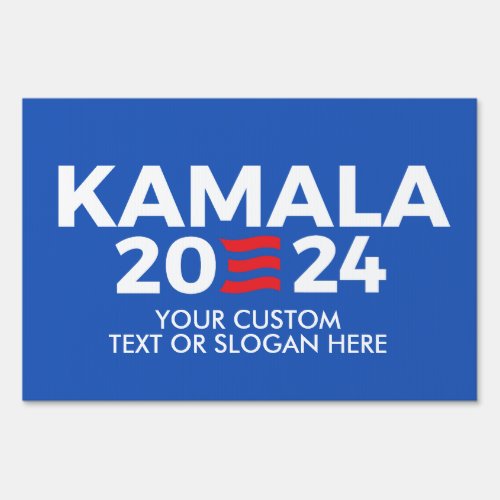 Create Your Own Kamala Harris 2024 Sign