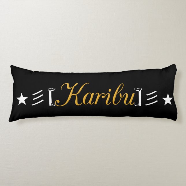 Create Your Own Karibu Star Collection Body Pillow (Front)