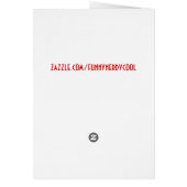 Create Your Own Keep Calm and Carry On Custom Cards (Back)