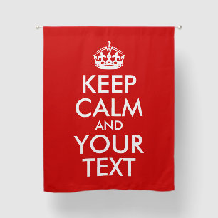 Create Your Own Keep Calm and Your Text Blackout Curtains