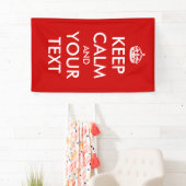 Create Your Own "Keep Calm & Carry On" Poster! Banner (Insitu)