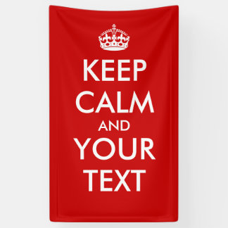 Create Your Own "Keep Calm & Carry On" Poster! Banner