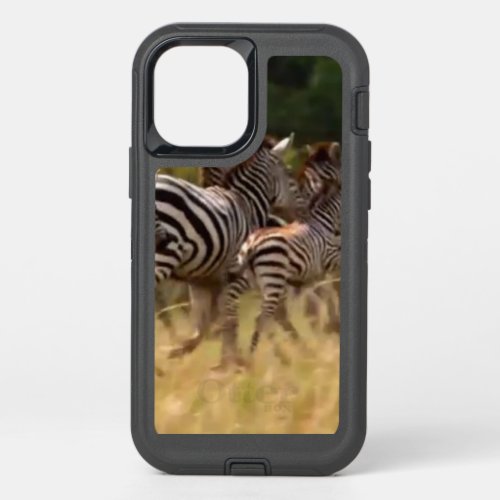 Create Your Own Kenya African Zebra Maasai Mara OtterBox Defender iPhone 12 Case