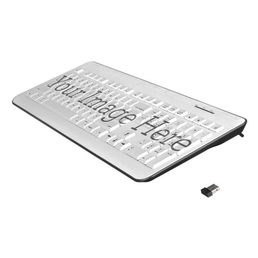 Custom Wireless Keyboard (Angled)