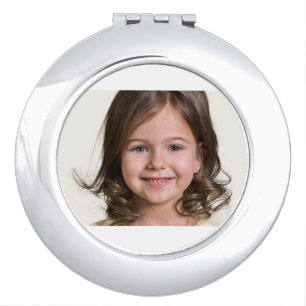 Create Your Own Kid Child Photo Custom Picture Compact Mirror