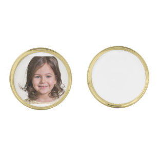 Create Your Own Kid Child Photo Custom Picture Cufflinks