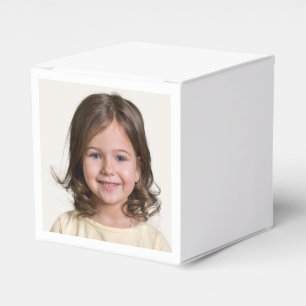 Create Your Own Kid Child Photo Custom Picture Favor Boxes