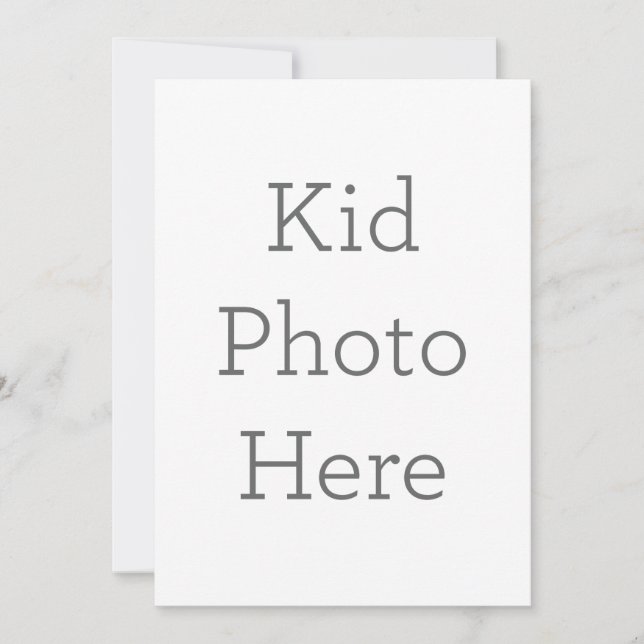 Flat Invitation, Size: 5" x 7", Paper: Signature Matte, Corner: Squared, Envelopes: White, Print Quality: Standard (Front)
