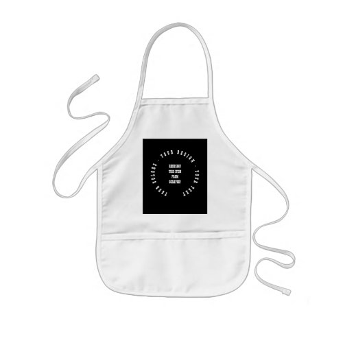 Create Your Own Kids Apron