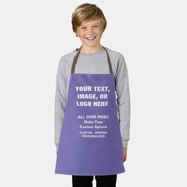 Create Your Own Kids Apron - Custom Youth Personal (Worn)