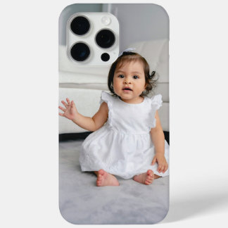 Create Your Own Kids Children Baby Photo Gifts iPhone 15 Pro Max Case