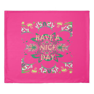 Create your own King family time Contemporary Life Duvet Cover