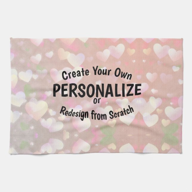 Create Your Own Kitchen Towel (Horizontal)