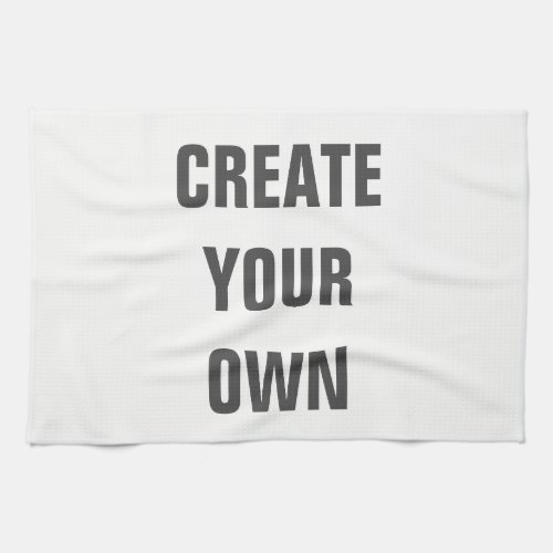 Create Your Own Kitchen Towel