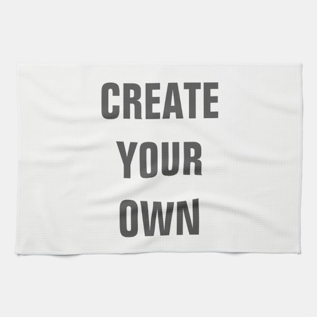 Create Your Own Kitchen Towel (Horizontal)