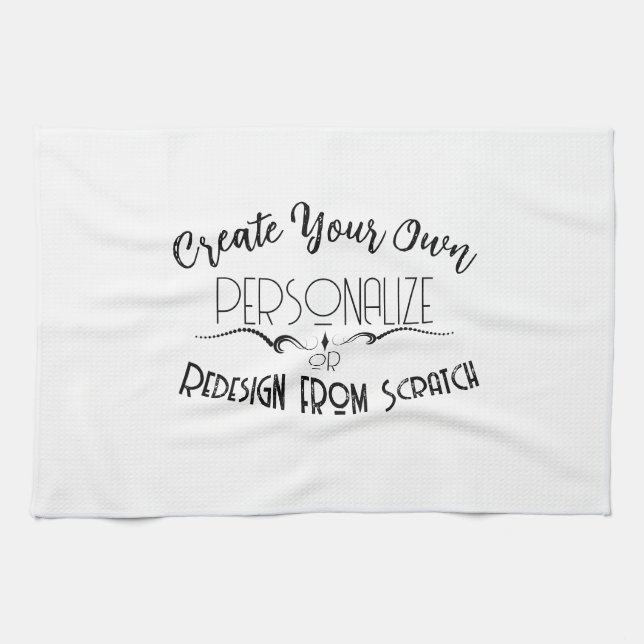 Create Your Own Kitchen Towel (Horizontal)