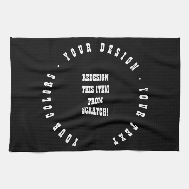 Create Your Own Kitchen Towel (Horizontal)