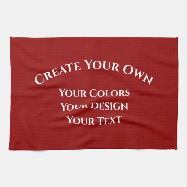 Create Your Own Kitchen Towel (Horizontal)
