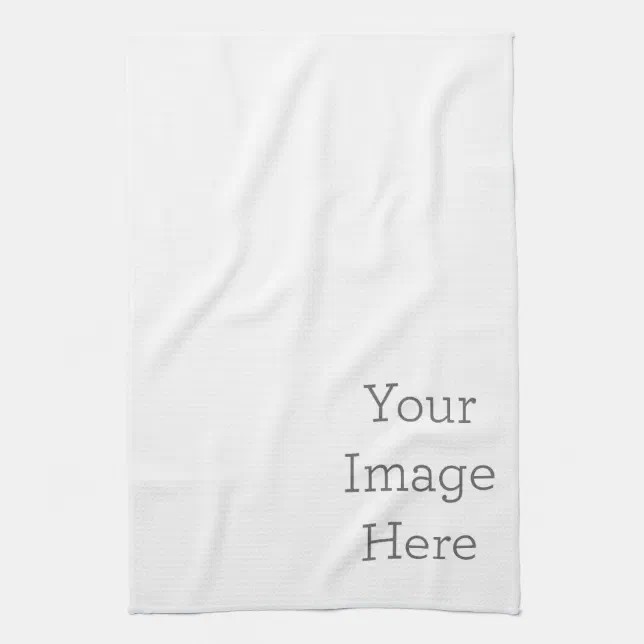 Create Your Own Kitchen Towel 16" x 24" Zazzle
