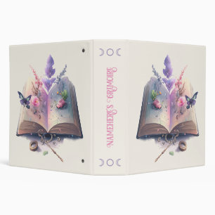 Create Your Own Kitchen Witch Spell Book 3 Ring Binder