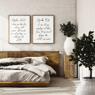 Create Your Own KJV Bible Scripture Quotes Wall Art Sets