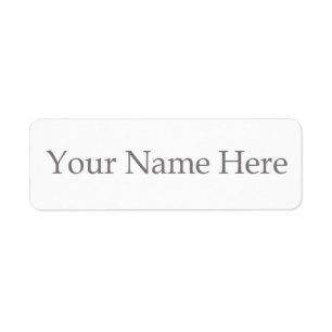Create Your Own Label