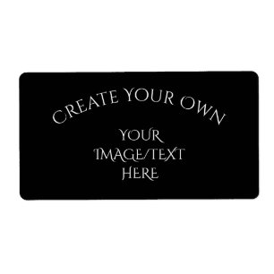Create Your Own Label