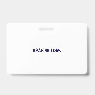 Create Your Own Landscape PVC Plastic Badge