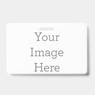 Create Your Own Landscape PVC Plastic Badge