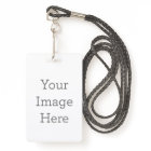 Create Your Own Landscape PVC Plastic Badge
